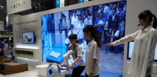 파나소닉의 복지를 위한 로봇 기술