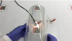 접고 구겨도 완벽 작동하는 투명전극 개발