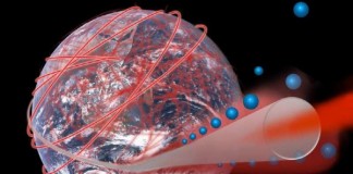 빛을 정지시키고 다시 복귀 시키는 유리섬유