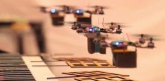 인명구조와 건설 인프라 구축 위한 나는 로봇