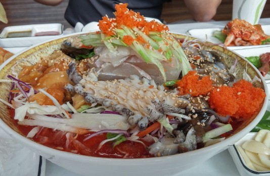 안면도맛집, 올 여름더위 물회와 전복요리로 한 방에 휙~