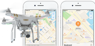 애플 맵 향상 작업에 드론 사용…’스트리트뷰+글라스+아이폰’ AR?