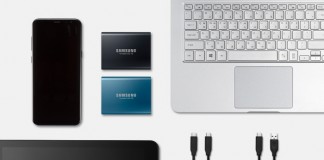 삼성, 외장형 HDD보다 5배 빠른 휴대용 SSD ‘T5’ 출시