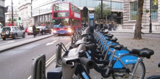 공용자전거 전자 잠금장치 태양광 충전