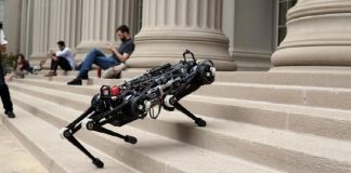 MIT, 4족 보행로봇 ‘치타3’ 다리 감각만으로 계단 올라