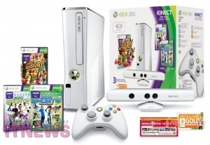 Xbox 360 4GB 키넥트 피트니스 패키지