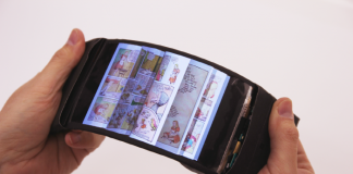 퀸즈대학 연구팀 휘어지는 스마트폰 개발…5년 내 상용화